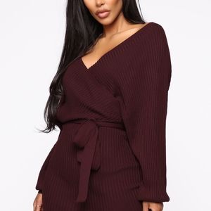 NWT Just Between Us Sweater Dress M